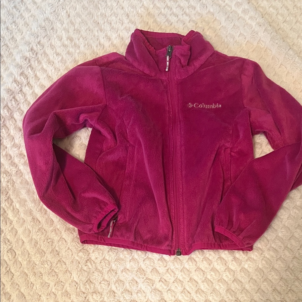 Columbia Kids' Magenta Fleece Jacket